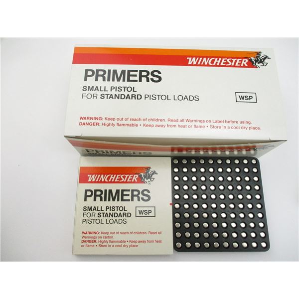 WINCHESTER SM PISTOL PRIMERS