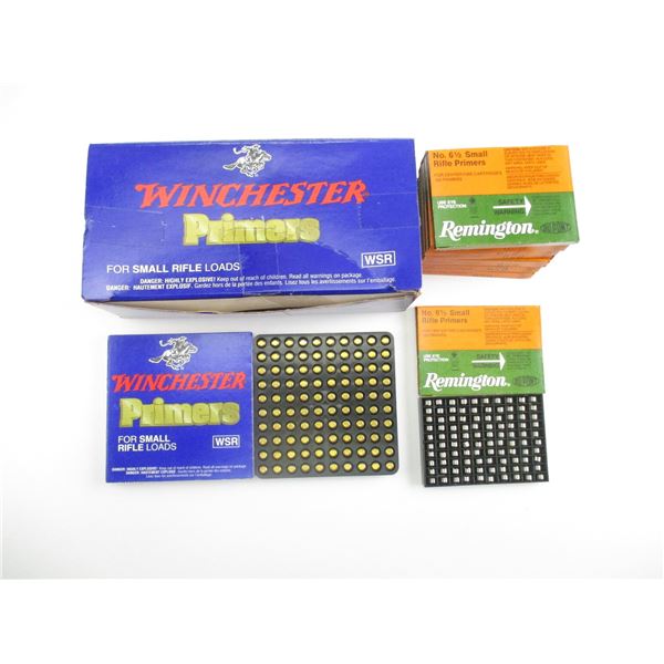 ASSORTED SMALL RIFLE PRIMERS LOT