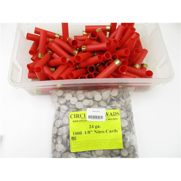 PRIMED 24 GAUGE SHELLS LOT