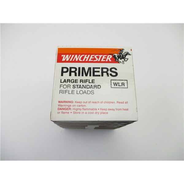 WINCHESTER NO WLR LARGE RIFLE PRIMERS LOT winchester-no-wlr-large-rifle-primers-lot