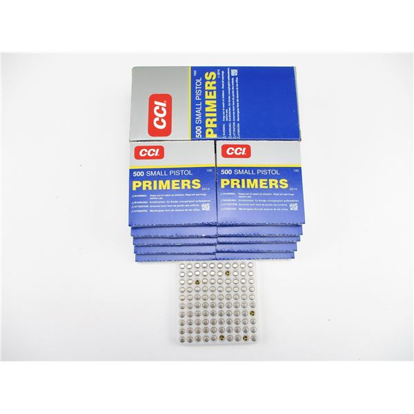 CCI NO.500 SMALL PISTOL PRIMERS