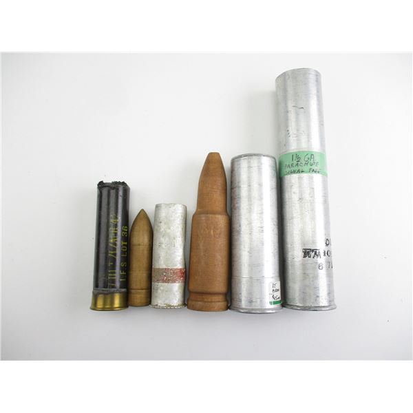 37MM SIGNAL FLARES, ETC., LOT