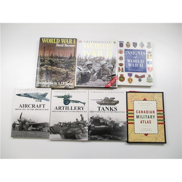 ASSORTED MILITARY BOOK LOT
