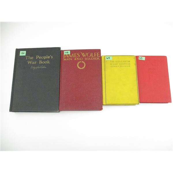 ASSORTED MILITARY BOOK LOT
