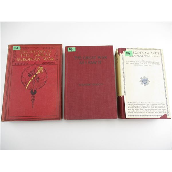 WORLD WAR I BOOK LOT