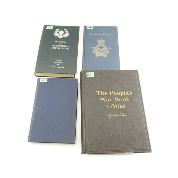 ASSORTED MILITARY BOOK LOT