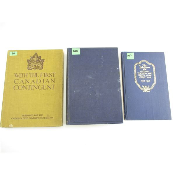 ASSORTED MILITARY BOOK LOT