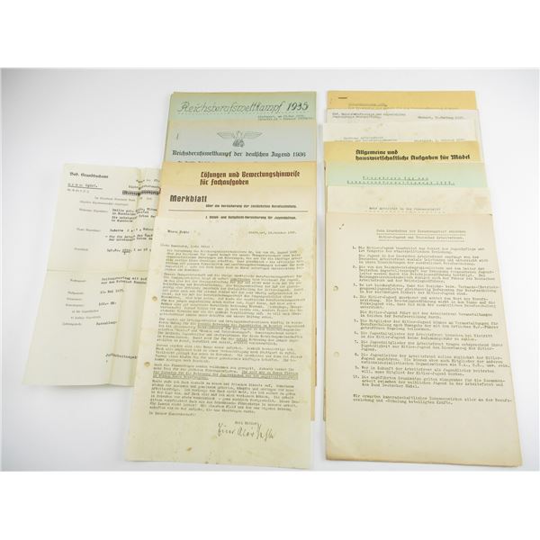 MILITARIA DOCUMENT LOT