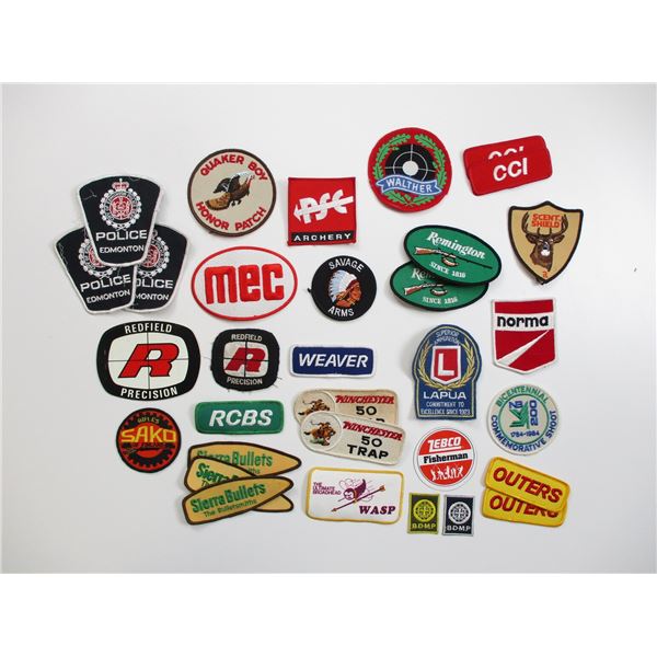 ASSORTED SHOOTING PATCH, ETC. LOT