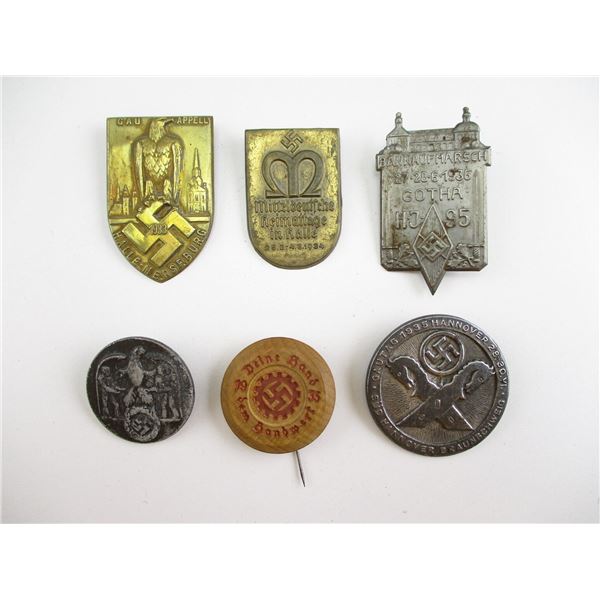 PRE-WWII GERMAN NSDAP TINNY LOT