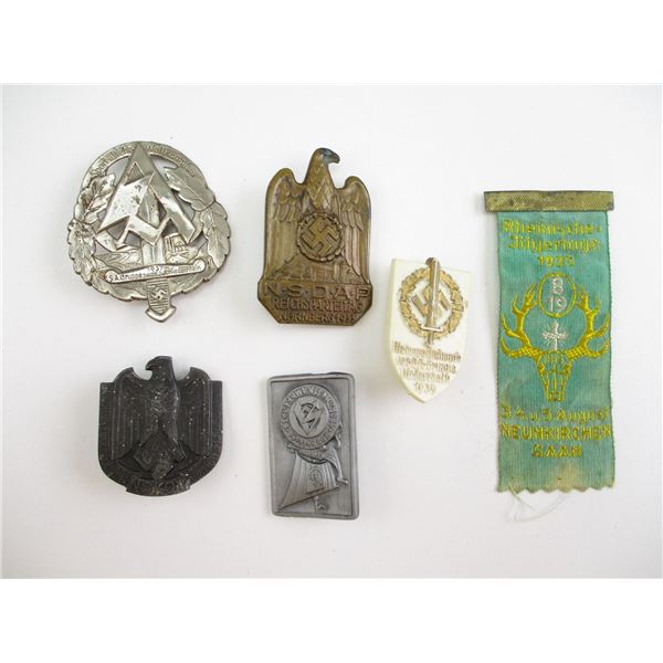 PRE-WWII GERMAN NSDAP TINNY LOT