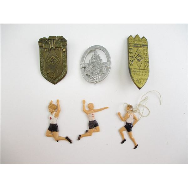 PRE-WWII GERMAN NSDAP TINNY LOT