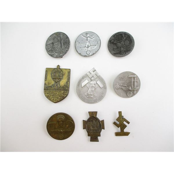 PRE-WWII GERMAN NSDAP TINNY LOT