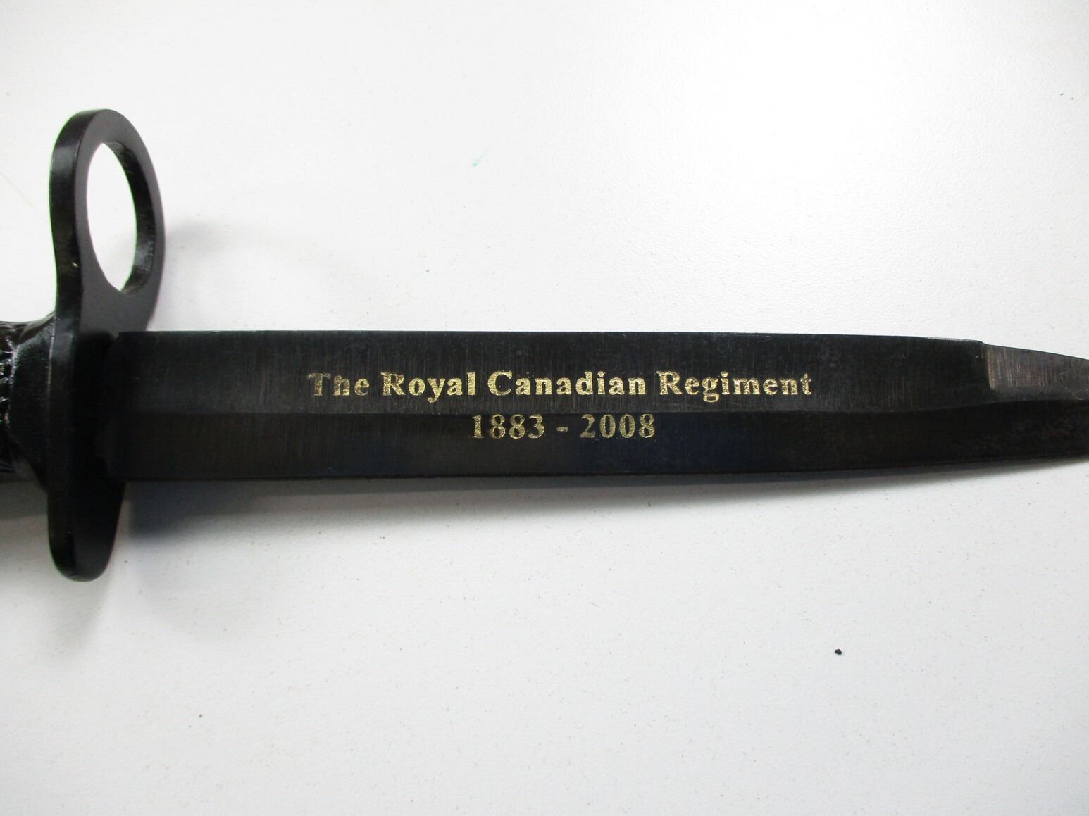 ROYAL CANADIAN REGIMENT COMMEMORATIVE KNIFE-BAYONET