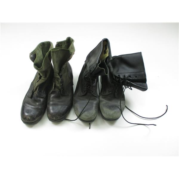 ASSORTED MILITARY BOOT LOT