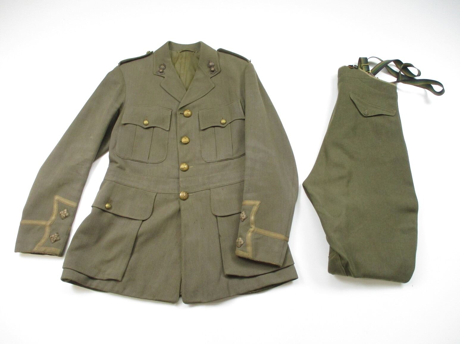 WWI CANADIAN MILITARY DRESS UNIFORM