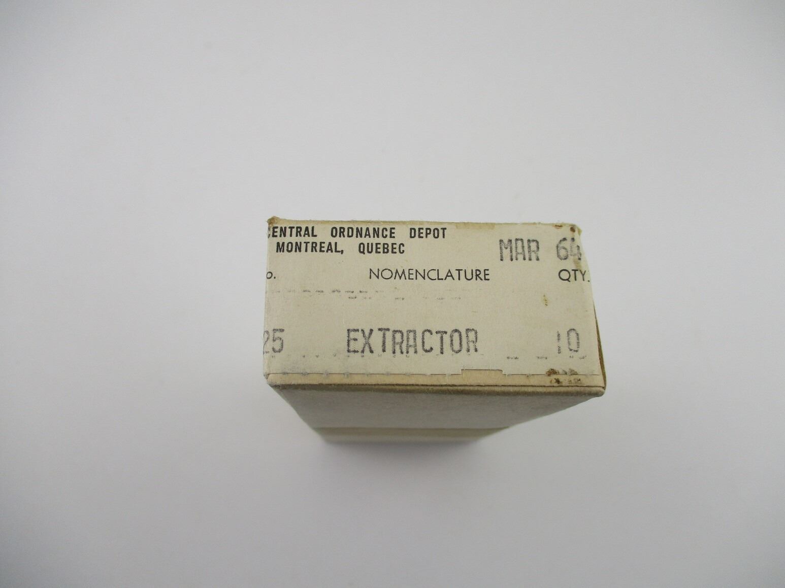 CANADIAN .303 BRITISH RUPTURED CASE EXTRACTOR LOT
