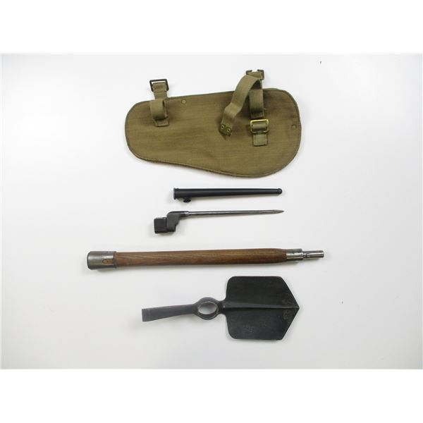 WWII BRITISH ENTRENCHING TOOL SET