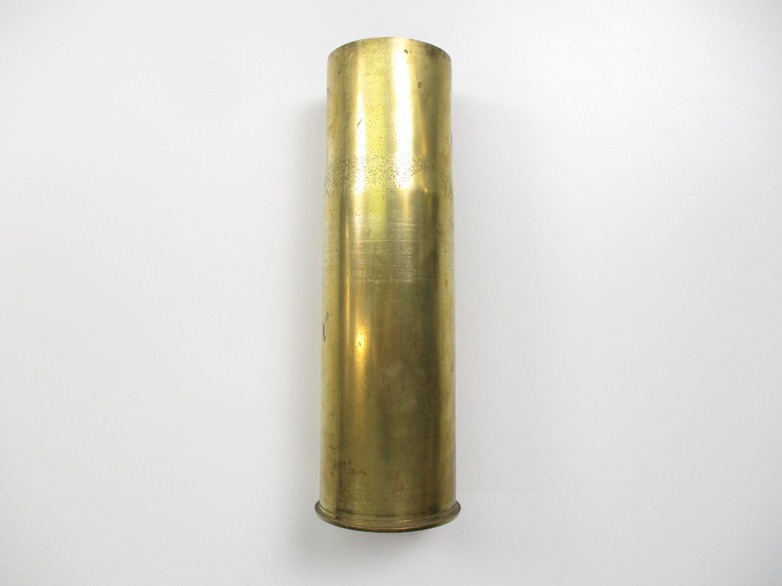 WWII U.S. MILITARY 75MM SHELL CASING