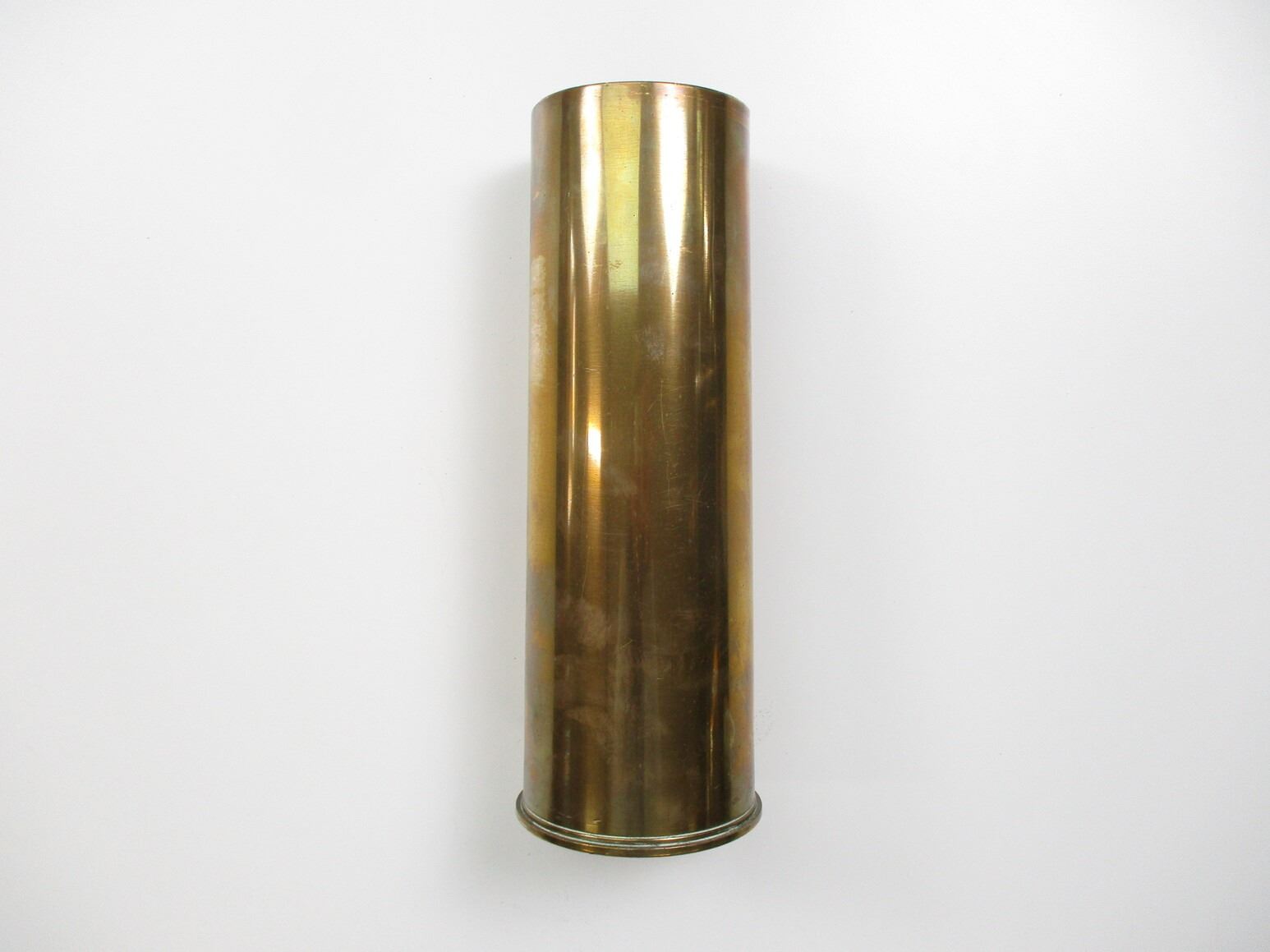 WWII BRITISH MILITARY 25-PDR SHELL CASING