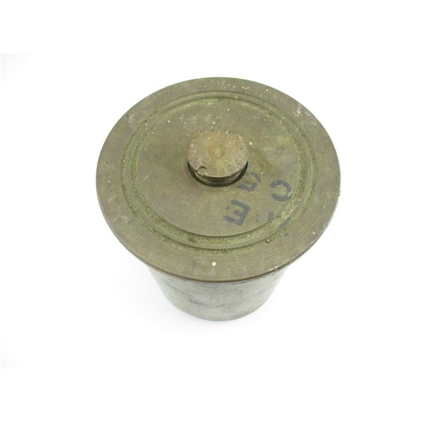 UNKNOWN BRASS SHELL CASING
