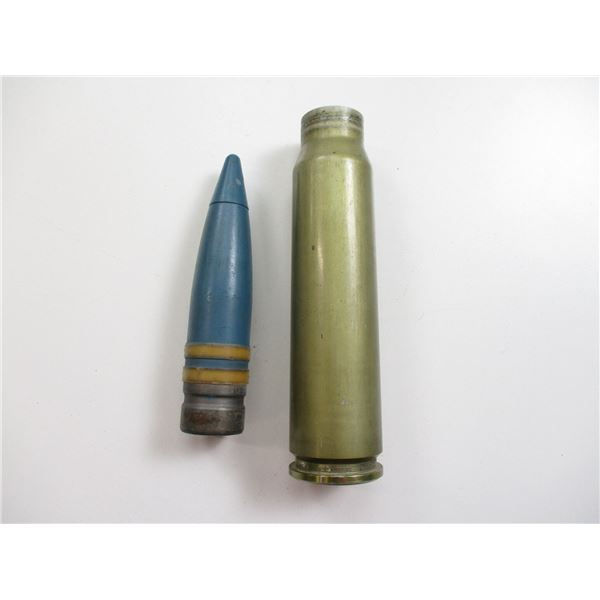 30MM X 173 CANNON ROUND INERT