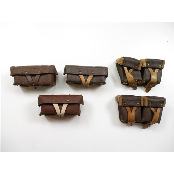 ASSORTED RUSSIAN AMMO POUCH LOT