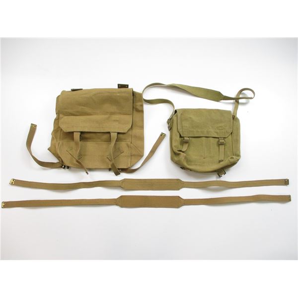 WWII CANADIAN P37 WEBBING LOT