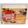 Image 1 : LOT OF 2 X 12 PACKS OF PUDDING SNACK PACKS - MIXED
