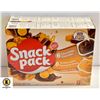 Image 1 : LOT OF 2 X 12 PACKS OF PUDDING SNACK PACKS - MIXED