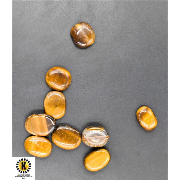 #241-NATURAL TIGER EYE GEMSTONE 73.25CT