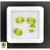 Image 1 : #342--NATURAL GREEN PERIDOT OVAL  GEMSTONE 3.65CT