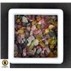 #234-NATURAL MULTI -COLOUR TOURMALINE ROUGH 82CT