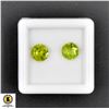 Image 1 : #335-NATURAL GREEN PERIDOT ROUND GEMSTONE 2.30CT