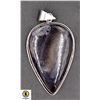 Image 1 : #109-NATURAL FLOURITE GEMSTONE PENDANT