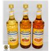 Image 1 : LOT OF 3 MONIN SUGAR FREE SYRUPS (VANILLA +