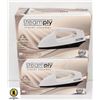 Image 1 : 2 NEW WHITE STEAMPLY PORTABLE TRAVEL STEAMERS