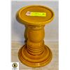 Image 1 : CANDLE HOLDER PILLAR - YELLOW