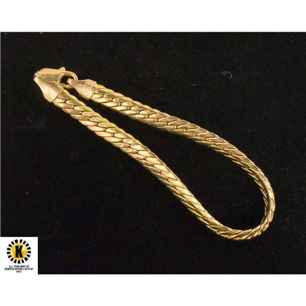 GOLD MENS BRACELET