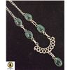 Image 1 : 20)  SHOW STOPPER OVAL EMERALD GREEN QUARTZ