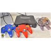 Image 1 : NINTENDO N64 W/3 CONTROLLERS TESTED