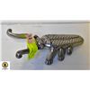Image 1 : RARE VINTAGE CAST METAL BEETLE SHAPED JACK BOOT