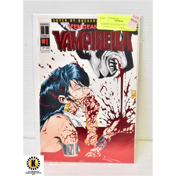 HARRIS VENGEANCE OF VAMPIRELLA #1 COMIC