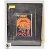 Image 1 : FRAMED MATTED METALICA #2 AUGUST 1989 ROCK & ROLL