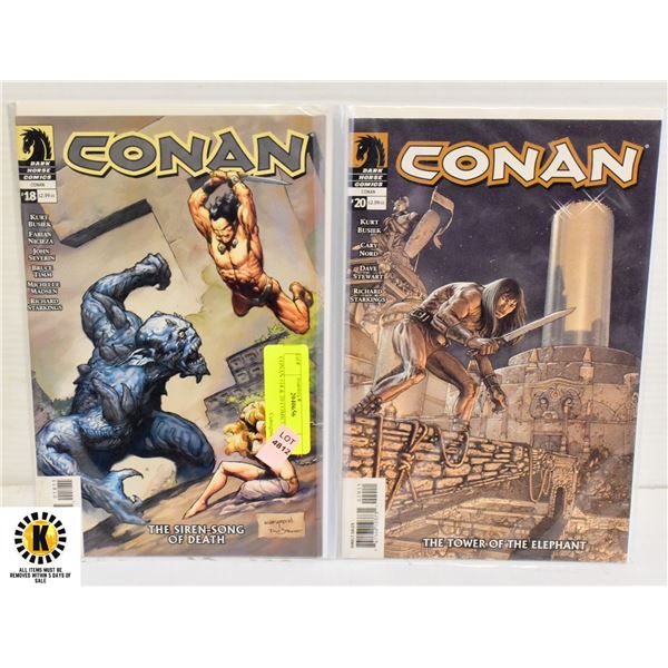 CONAN #18 & 20 COMICS