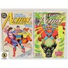 ACTION #597 & 647 SUPERMAN BOOKS