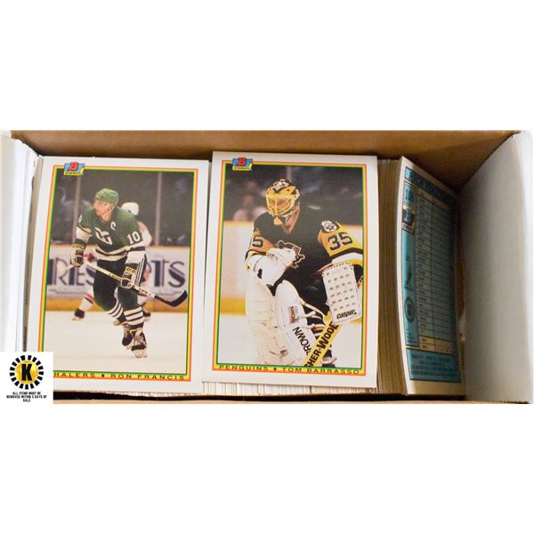 400 COUNT BOX OF NHL CARDS