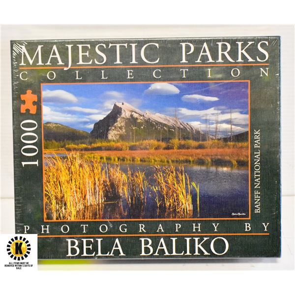 NEW MAJESTIC PARKS 1000 PC BANFF NATIONAL