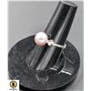 Image 1 : #113-NATURAL FRESH WATER PEARL RING /SIZE 6.5