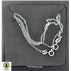 Image 1 : #84-STERLING SILVER NE NECKLACE 2 PICS/18"